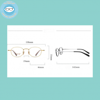 Gọng kim loại mã 6047